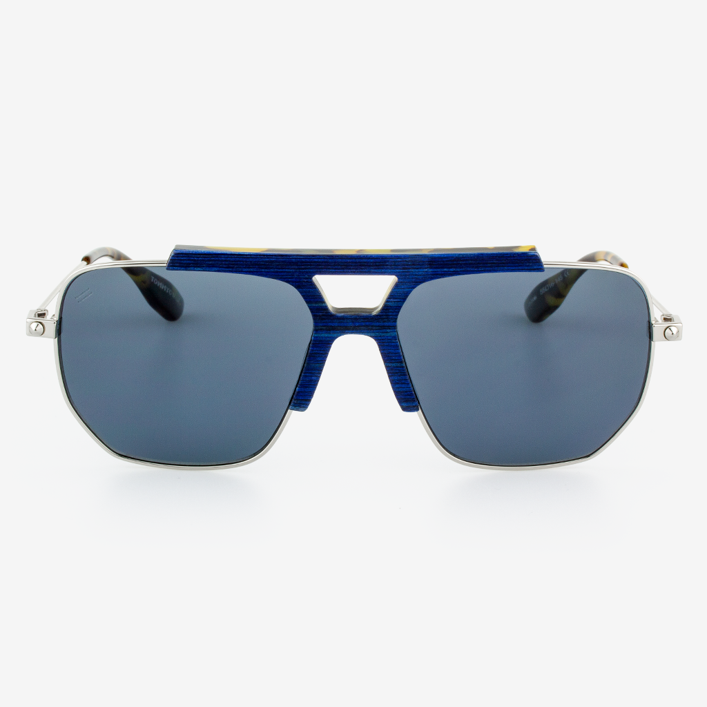 Hudson - Metal & Wood Sunglasses