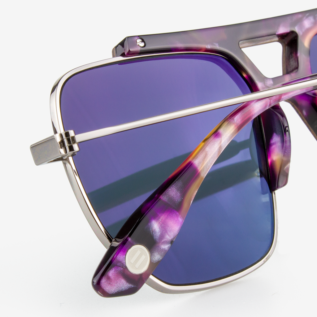 Hudson - Metal & Wood Sunglasses