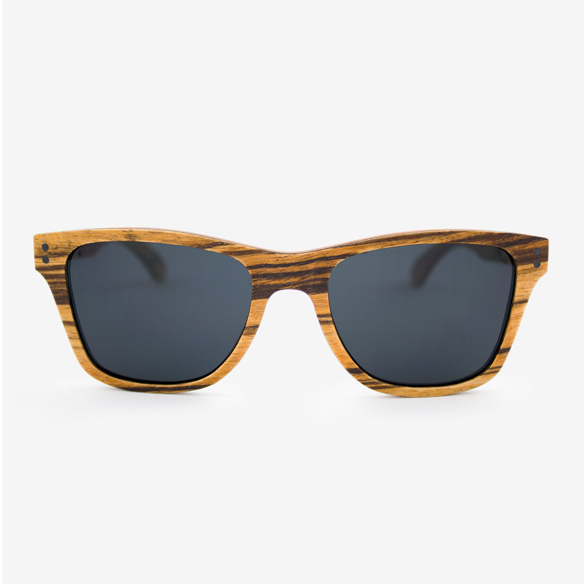 Delray Zebrawood adjustable wood sunglasses