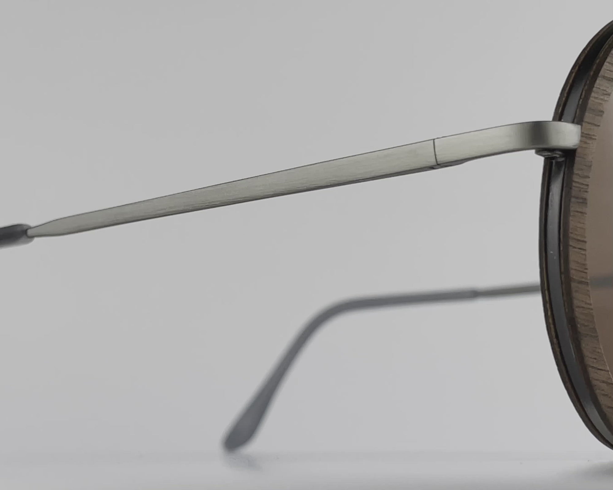 Largo - Metal & Wood Sunglasses