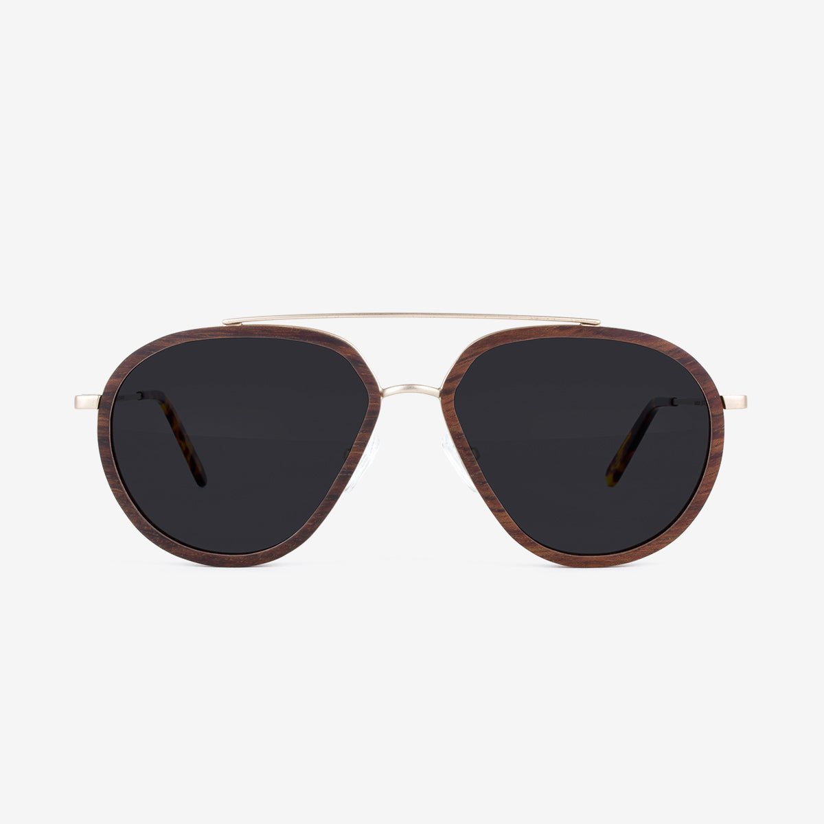 Aventura - Metal &amp; Wood Sunglasses