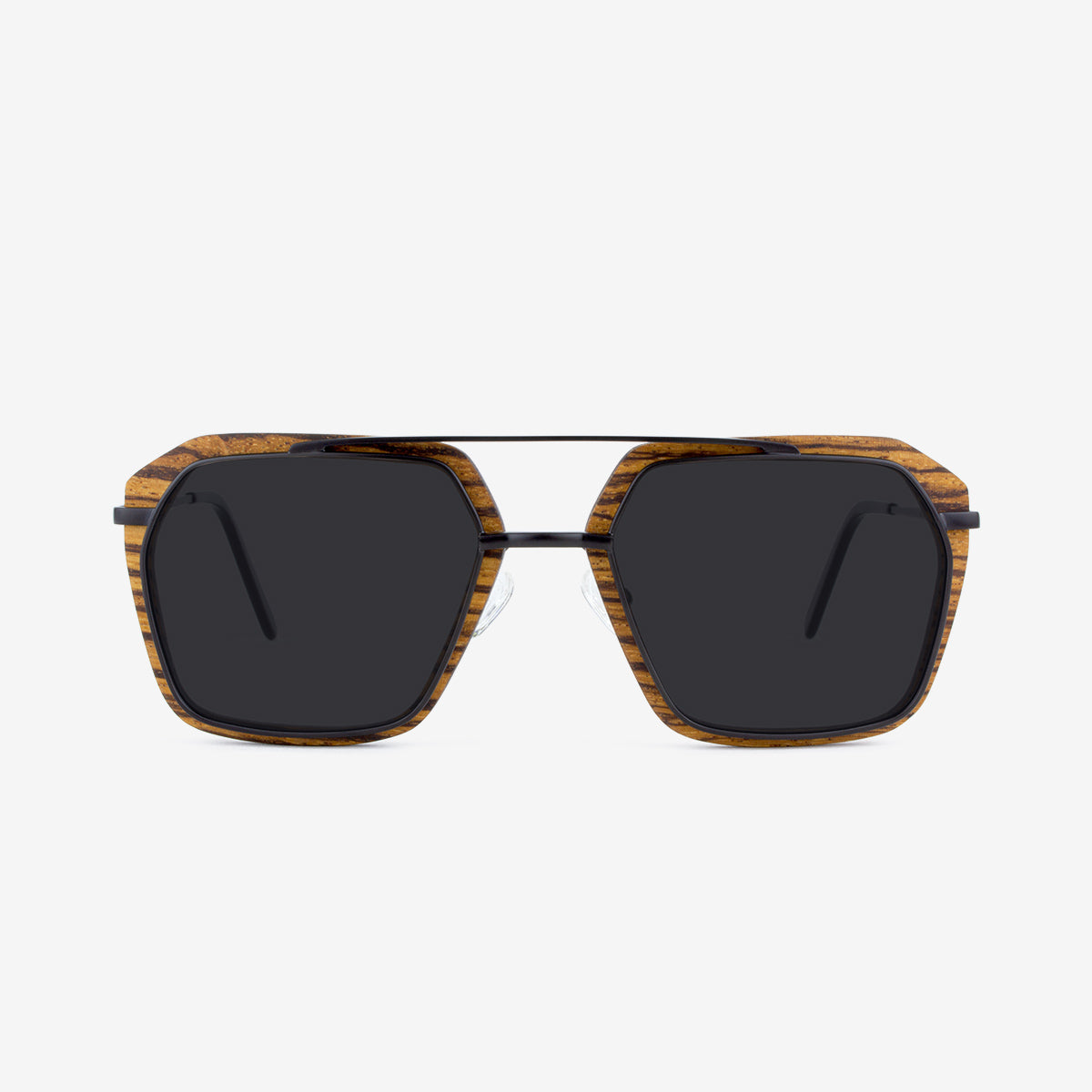 Bal Harbour - Metal & Wood Sunglasses