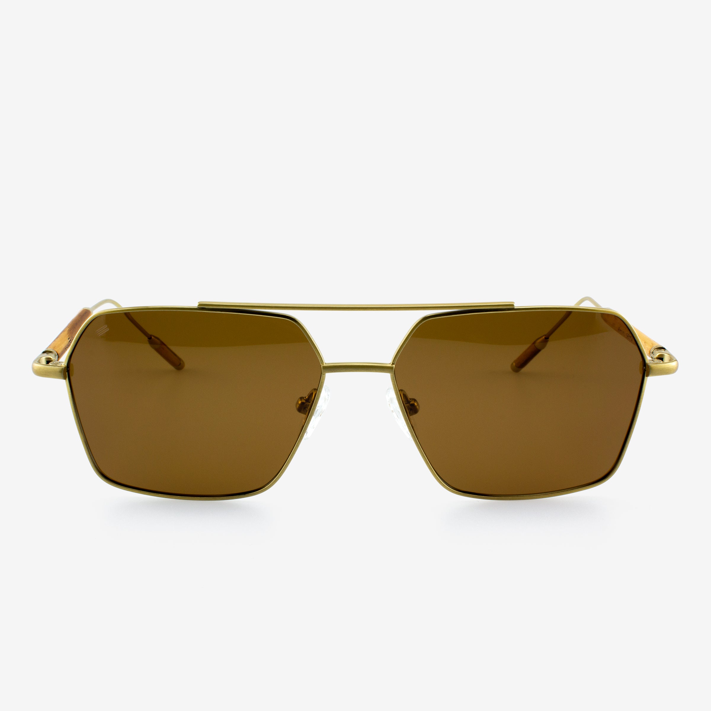 Bimini - Metal & Wood Sunglasses