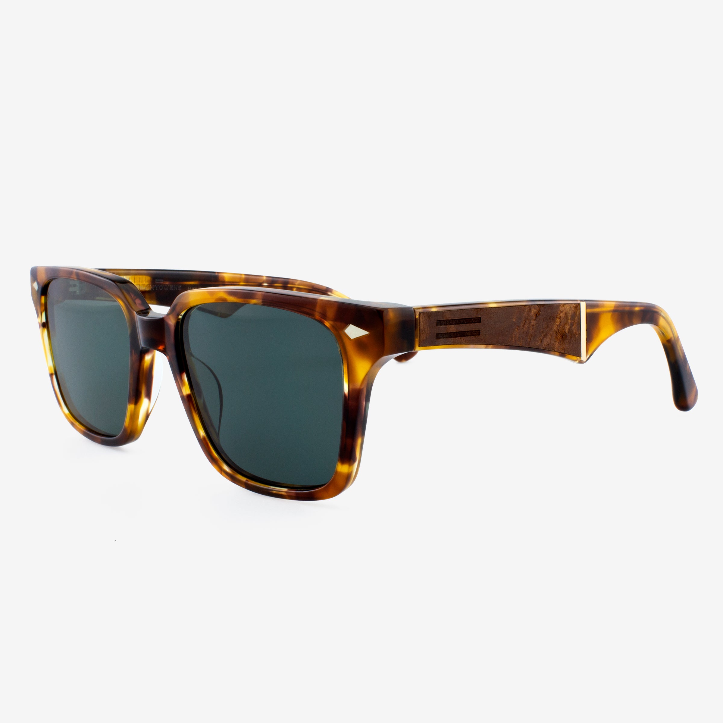 Briny - Acetate & Wood Sunglasses