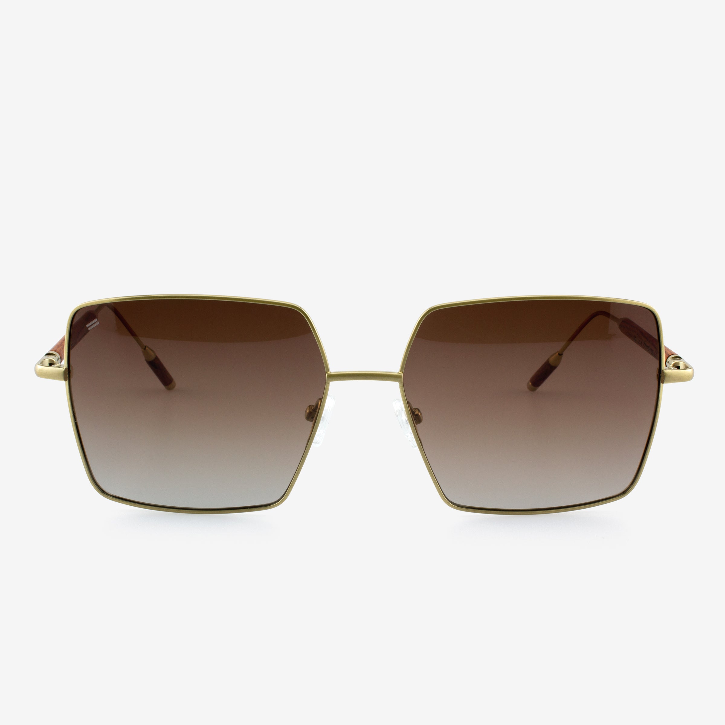 Lucie - Metal & Wood Sunglasses