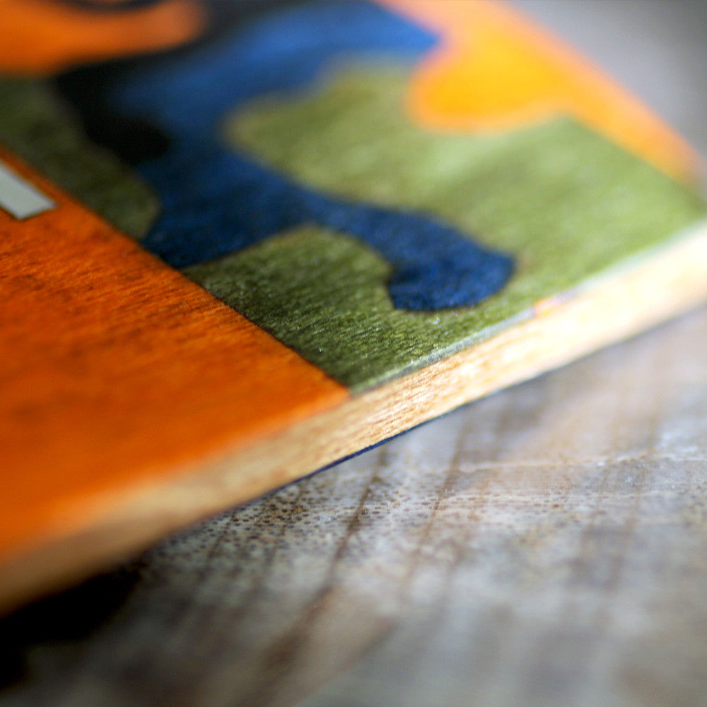 Orange Woodlands Tags detail view