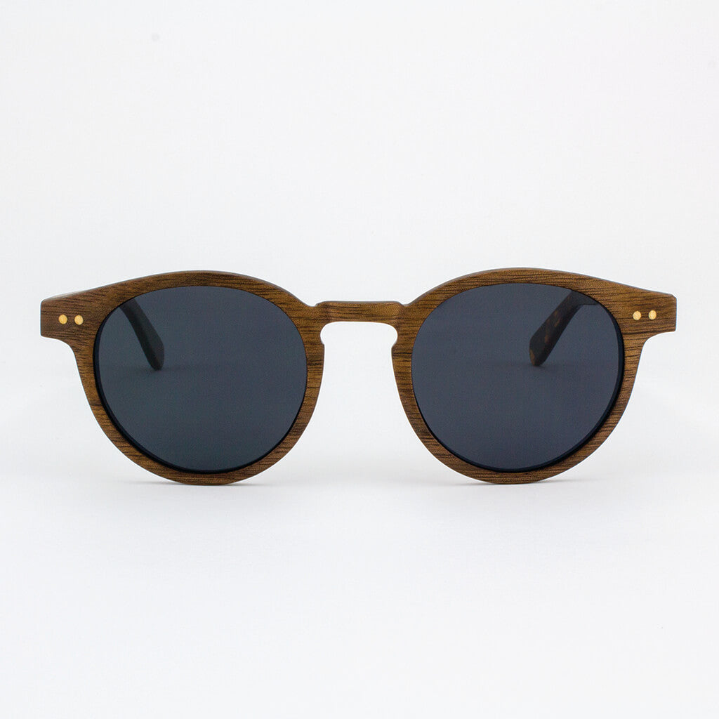 Marion black walnut adjustable wood sunglasses