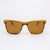 Hawthorne Havana cream and gold strips acetate & wood sunglasses