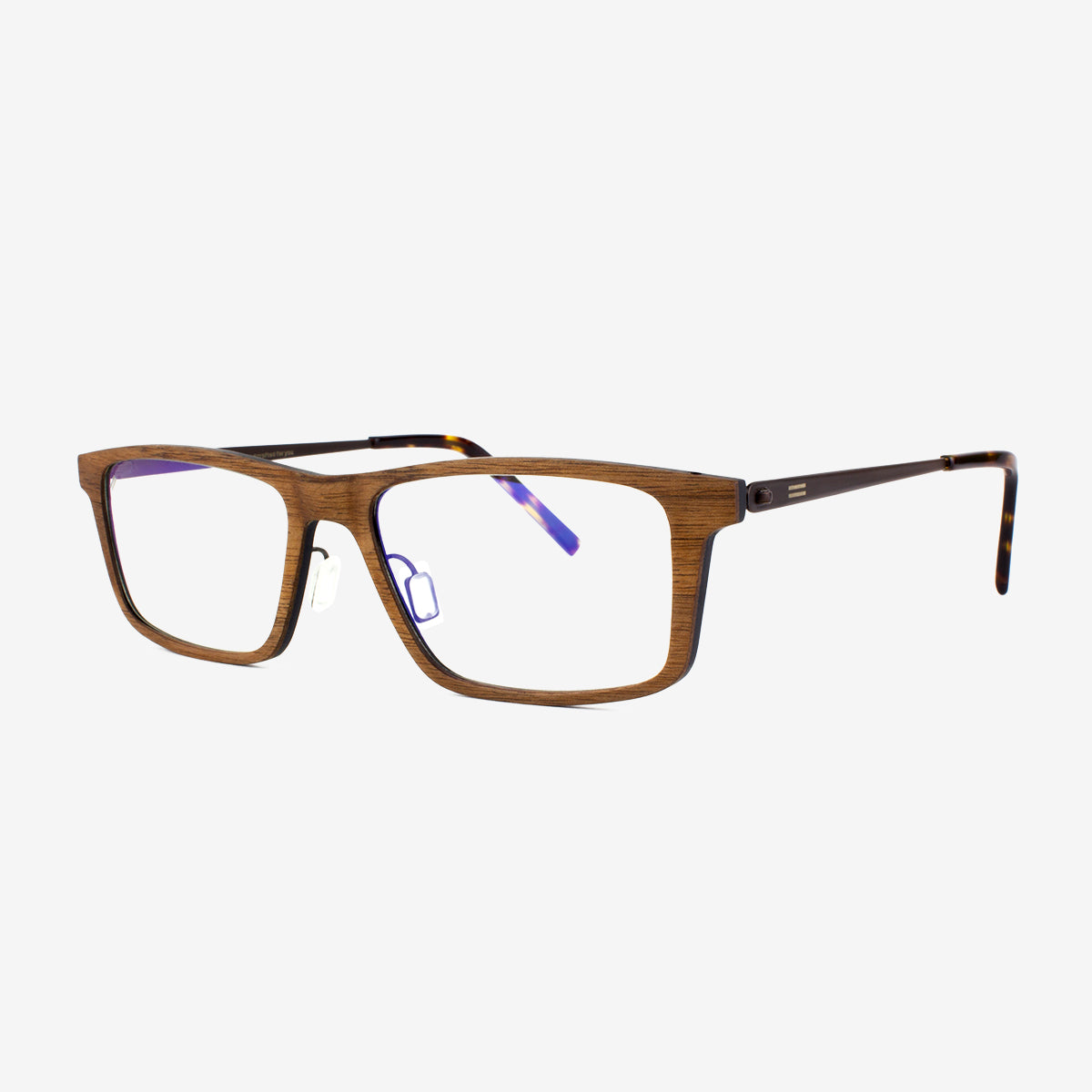 Brickell - Metal & Wood Eyeglasses