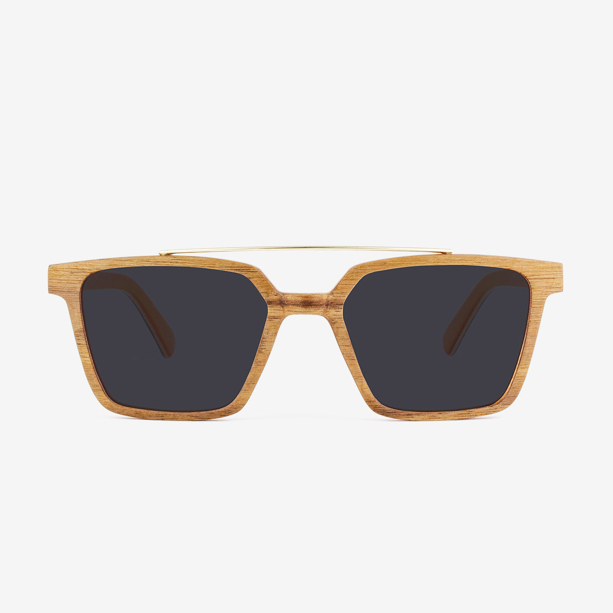 Carrabelle - Wood &amp; Metal Sunglasses