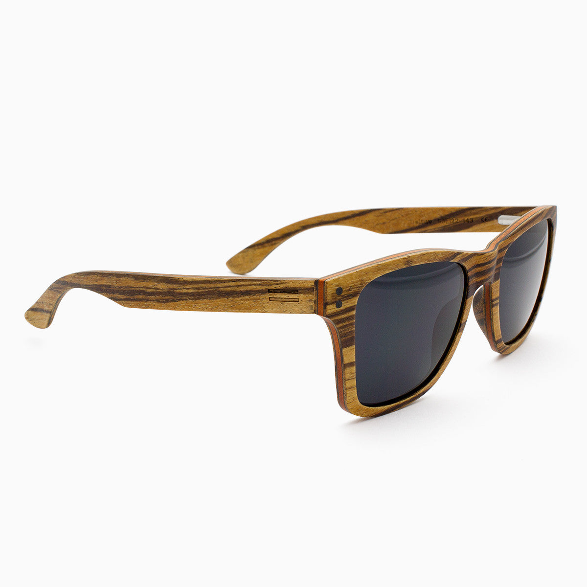 Delray Zebrawood adjustable wood sunglasses 