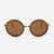 Largo black walnut and brushed metal wood sunglasses 