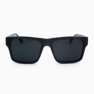 Sebastian metallic fiber acetate and wood sunglasses