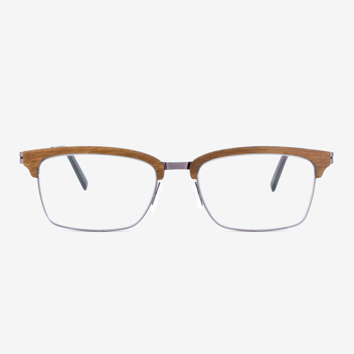 Stuart - Wood &amp; Metal Eyeglasses