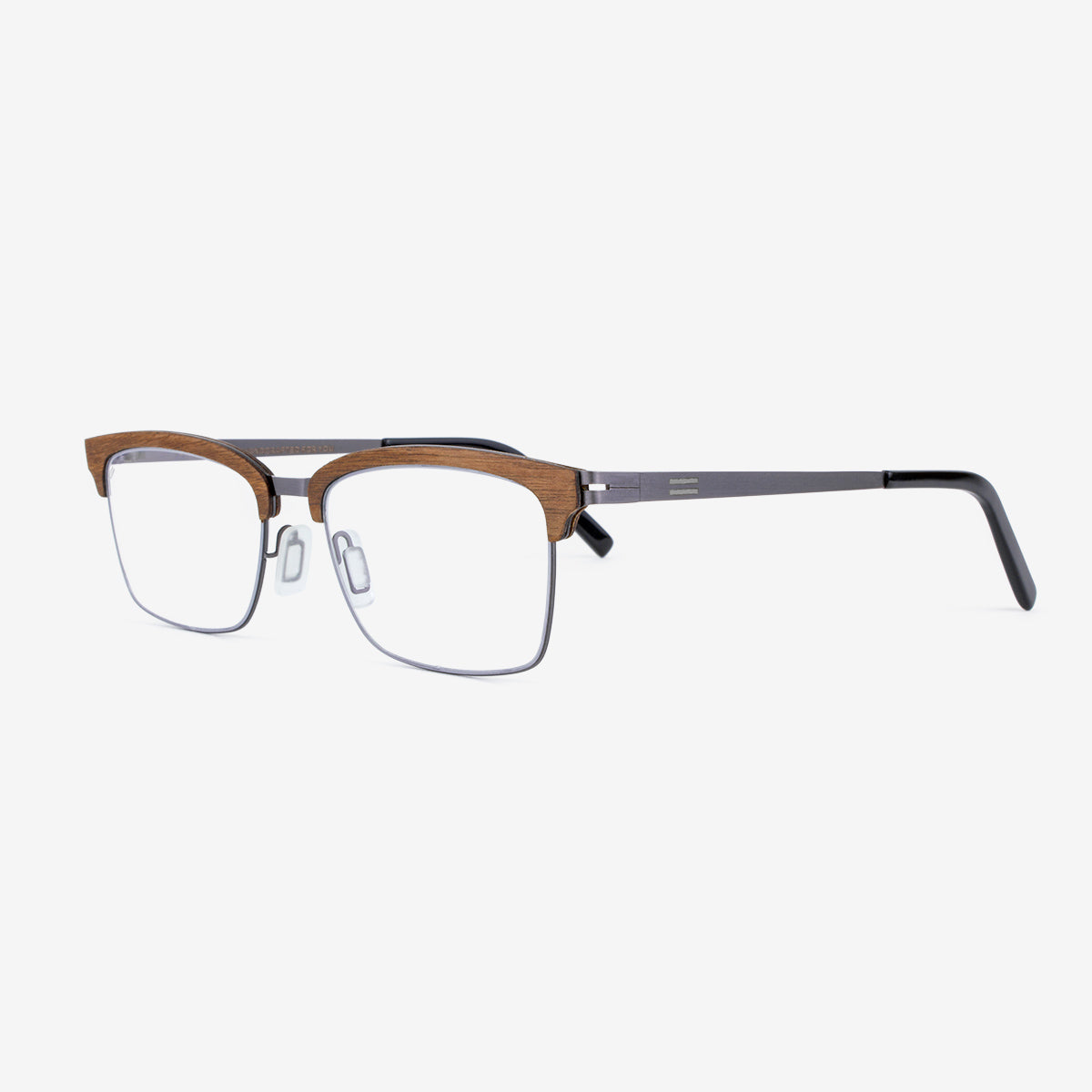 Stuart - Wood & Metal Eyeglasses