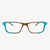 Handcrafted Turquoise and walnut Wooden eyeglass frames
