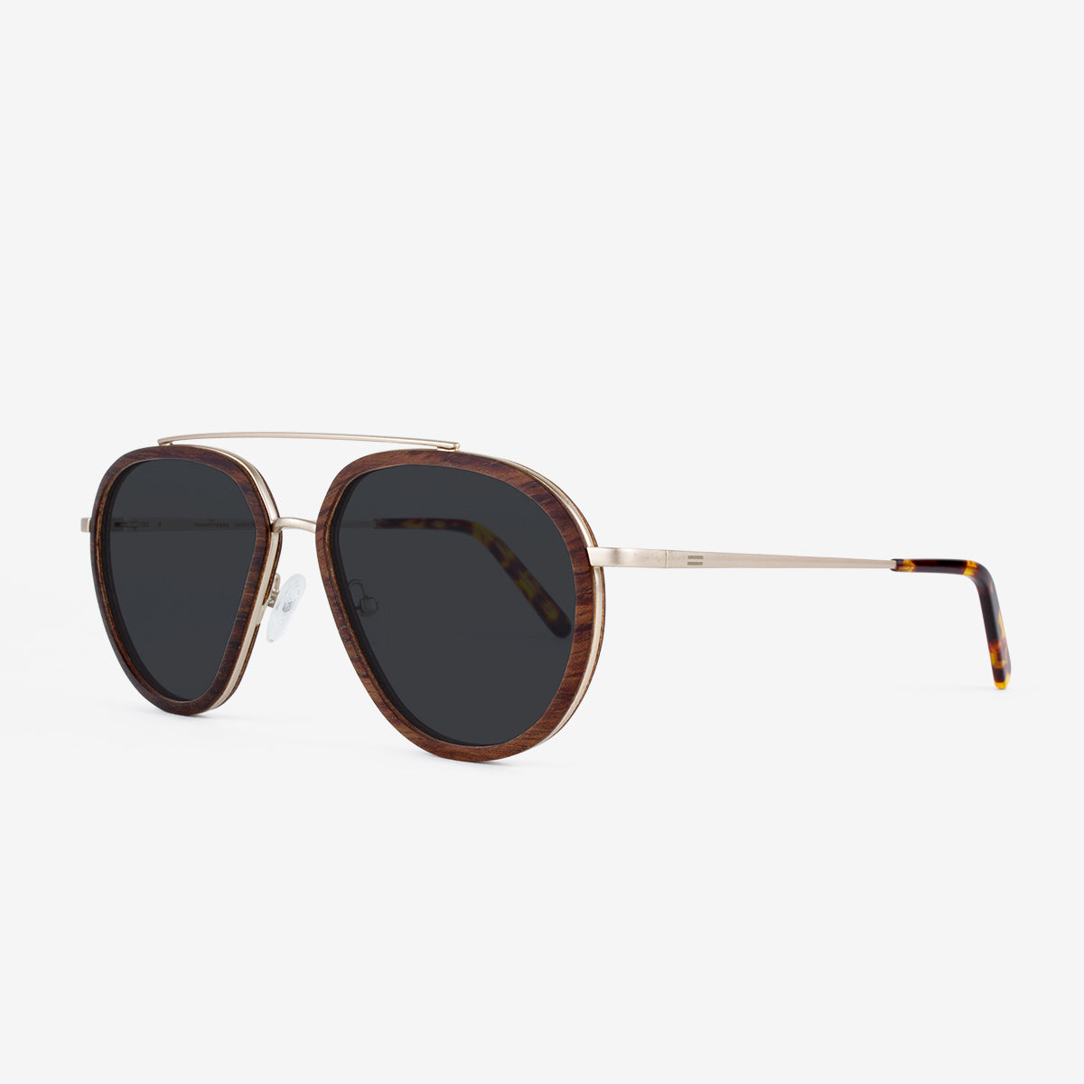 Aventura - Metal & Wood Sunglasses