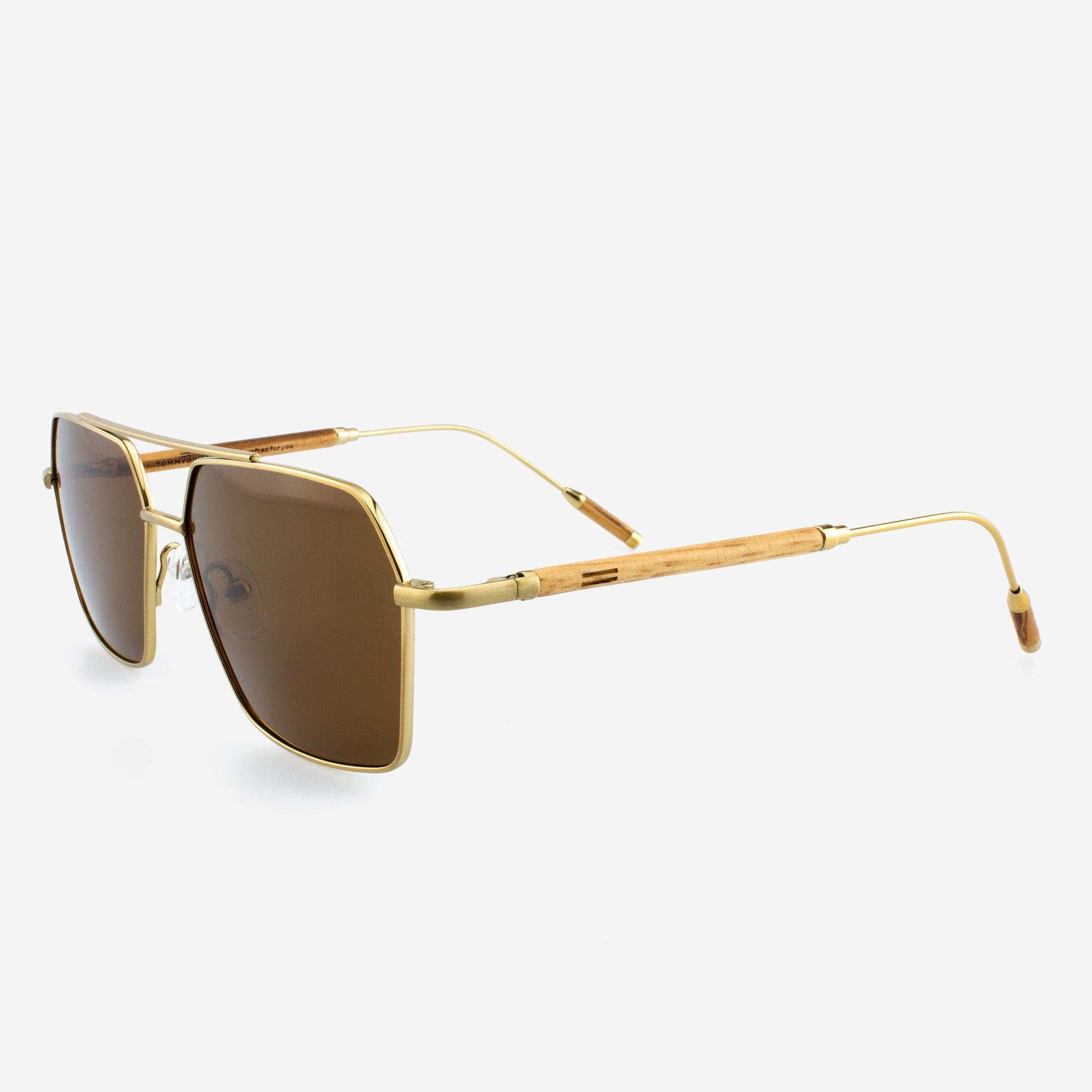 Bimini - Metal & Wood Sunglasses