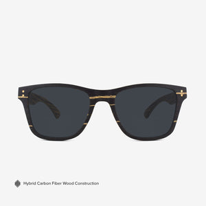 Delray - Wood & Carbon Fiber Sunglasses
