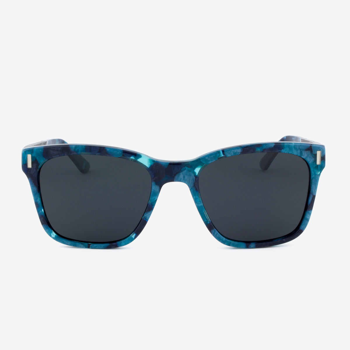 Flagler Paua Blue pearl acetate &amp; wood sunglasses